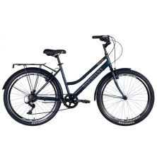 Велосипед Discovery Prestige Woman Vbr 26 17 ST 2024 Темно-синій (OPS-DIS-26-589)