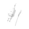 Зарядное устройство HOCO C12Q Smart QC3.0 charger set(Micro) White (6931474716286) - Изображение 1