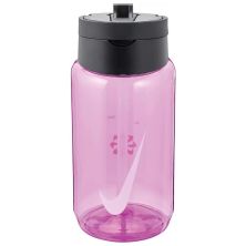 Бутылка для воды Nike TR Renew Recharge Straw Bottle 16 OZ рожевий, чорний 473 мл N.100.7640.644.16 (887791733467)
