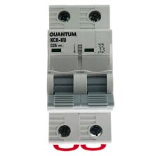 Автоматичний вимикач Quantum 2п С 40А MCB 6kA (9109 / KC6-K/ C/2P/40A-6k)