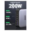 Зарядное устройство Ugreen 6xUSB 200W (4хUSB-C+2xUSB-A) Gan CD271 (40914) - Изображение 2