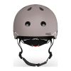 Шолом Scoot&Ride 45-51см , коричневий, з ліхтариком (SR-181206-BROWNLINES) - Зображення 2