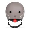 Шолом Scoot&Ride 45-51см , коричневий, з ліхтариком (SR-181206-BROWNLINES) - Зображення 3
