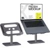 Подставка для ноутбука OfficePro LS956G Aluminum alloy Gray (LS956G) - Изображение 3