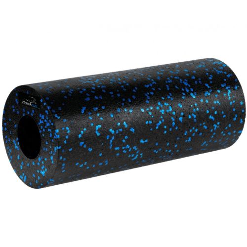 Масажный ролик PowerPlay PP-4347 EPP Foam Roller 33x14см Чорно/Синій (PP_4347_Blue_(33*14))
