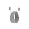 Дата кабель USB-C to USB-C 1.0m 60W Magnet Braided Light Grey Canyon (CND-CCMG60AB15LG) - Зображення 1
