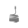 Дата кабель USB-C to USB-C 1.0m 60W Magnet Braided Light Grey Canyon (CND-CCMG60AB15LG) - Зображення 2
