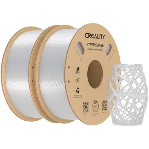Пластик для 3D-принтера Creality Hyper PETG 1.75мм, transparent, 2x1кг (3301030076)