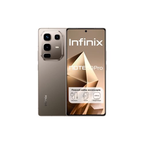 Мобильный телефон Infinix Note 50 Pro 12/256Gb Titanium Grey (4894947068324)