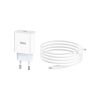Зарядний пристрій HOCO C76A Plus Speed Source USB-C PD20W + cable USB-C to Lightning White (6931474746924) - Зображення 3