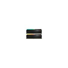 Модуль памяти для компьютера DDR5 32GB (2x16GB) 6400 MHz Ripjaws M5 RGB Matte Black G.Skill (F5-6400J3648F16GX2-RM5RK)