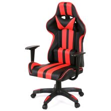 Кресло игровое Аклас Стрек Light ANF Красный (PU-черный/красный) (00160344) Кресло игровое Аклас Стрек Light ANF Красный (PU-черный/красный) (00160344)