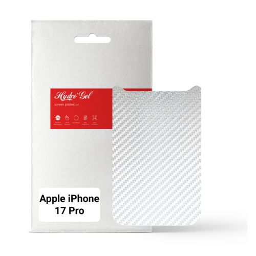 Пленка защитная Armorstandart Back panel Carbone Apple iPhone 17 Pro Silver (ARM86196)