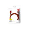 Дата кабель USB 2.0 AM to Lightning 1.8m red Baseus (CALYW-A09) - Изображение 3