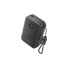 Батарея універсальна Vention 20000mAh 22,5W Fast Charging, with built-in USB-C cable, Black (FKBB0-C)