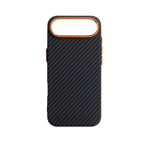 Чехол для мобильного телефона Armorstandart LikeCarbon2 SE MagCase Apple iPhone 17 Air Black Orange (ARM89155)