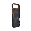 Чехол для мобильного телефона Armorstandart LikeCarbon2 SE MagCase Apple iPhone 17 Air Black Orange (ARM89155) - Изображение 3