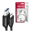 Дата кабель USB 3.2 AM to USB-C 2.0m black AXAGON (BUCM3-AM20AB) - Изображение 1