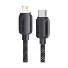Дата кабель USB-C to Lightning 1.0m 20W black Essager (EXCTL-WL01-P)