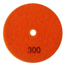 Круг зачистний Alloid Pro, алмазний, шліфувальний, на липучці, HEXAGON, 100мм, зерно 300 (DD-63389)
