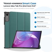 Чохол до планшета BeCover Smart Case Lenovo Idea Tab Pro (2nd Gen) TB390FU 13.0 Dark Green (715803)