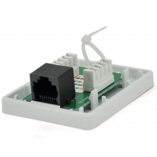 Компьютерная розетка RJ45x1 UTP, 8P8C, cat.5e Ritar (00197)