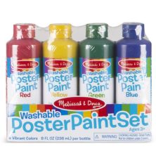 Краски для рисования Melissa&Doug Набор плакатных красок 4 шт (MD4127)