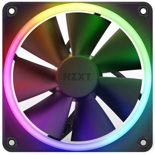 Кулер для корпуса NZXT F140RGB Single (Black) (RF-R14SF-B1)