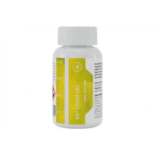 Охолоджуюча рідина Ekwb EK-CryoFuel Lime Yellow (Concentrate 100mL) (3831109813331)