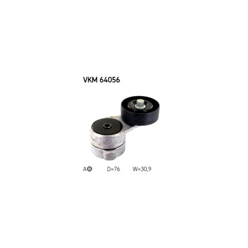 Натяжитель ремня с роликом SKF VKM 64056