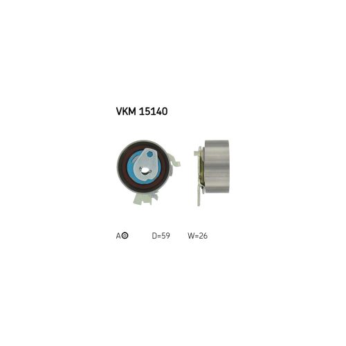 Ролик натяжителя ремня SKF VKM 15140