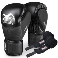 Боксерские перчатки Phantom Riot Pro Black 10 унцій (PHBG2540-10)