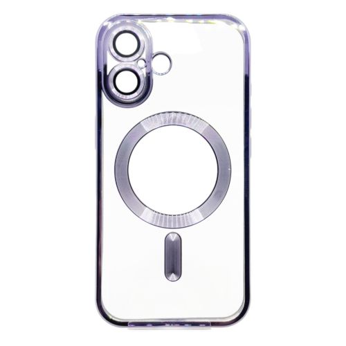 Чехол для мобильного телефона BeCover TPU Chrome Case (MagSafe) для Apple iPhone 16 Purple (712074)