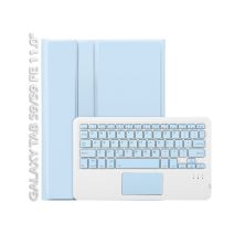 Чехол для планшета BeCover Keyboard+TouchPad Samsung Tab S9 (SM-X710/SM-X716)/S9 FE (SM-X510/SM-X516B) 11.0 Light Blue (712420)