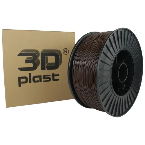 Пластик для 3D-принтера 3Dplast PLA 1.75мм, 3кг, brown (3DPLA1753BRWN)