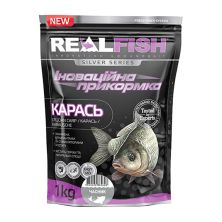 Прикормка Real Fish_ТОВ Silver Series Карась Часник 1kg (809.00.22)