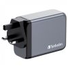 Зарядное устройство Verbatim GaN 200 W 4 ports (2xUSB-C-100 W,USB-C-65 W /USB-A -3.0) (32204) - Изображение 3