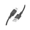 Дата кабель USB 2.0 AM to Micro 5P 1.0m Assistant silicone X101 black HOCO (6942007604055) - Зображення 2