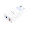 Зарядний пристрій HOCO C97A 1xUSB-C PD20W + 1xUSB QC3.0 White (6931474766076) - Зображення 3