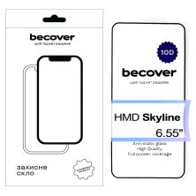 Стекло защитное BeCover HMD Skyline 10D Black (713573)