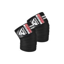 Бинт для спорту RDX KR11 Gym Knee Wrap Black/White (WAH-KR11BW)