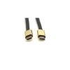 Кабель мультимедийный HDMI M to HDMI M 3.0m V2.1 8K black Merlion (YT-HDMI(M)/(M)8KV2.1-3.0m) - Изображение 1