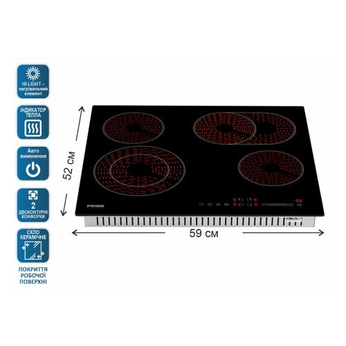 Варочная поверхность PRIME Technics PEH 664