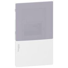 Розподільний щит Schneider Electric Mini Pragma 1ряд/4 модуля, внутрішній, білі двері (MIP22104T)