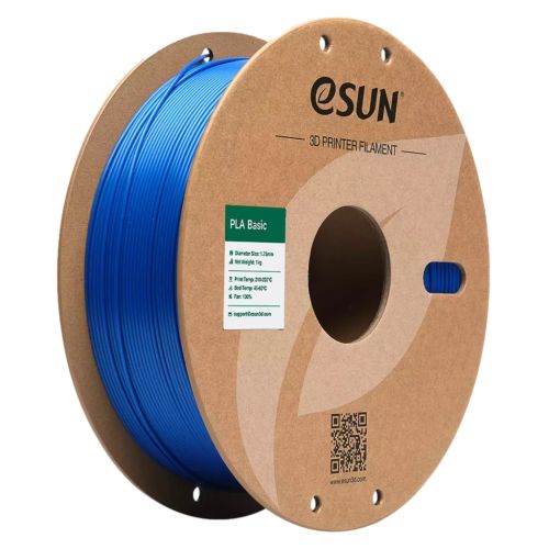 Пластик для 3D-принтера eSUN PLA BASIC 1,75mm 1kg BLUE (PLA-BASIC175U1P1)