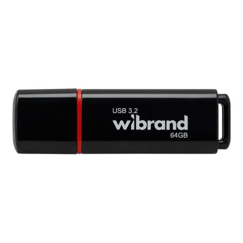 USB флеш накопичувач Wibrand 64GB Scarab Black USB 3.2 (WI3.2/SC64P11B)