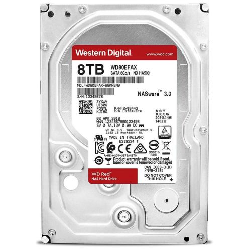 Жесткий диск 3.5 8TB WD (WD80EFAX)