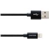 Дата кабель USB 2.0 AM to Lightning 1.0m Black Canyon (CNE-CFI3B) - Зображення 1