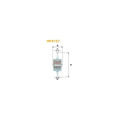 Фільтр паливний Wixfiltron WF8127