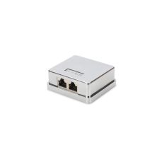 Розетка сетевая Digitus 2xRJ45 STP Cat.6 8P8C (DN-93711)